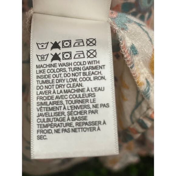 Lucky Brand, Floral Women's Blouse Size M - Picture 7 of 9